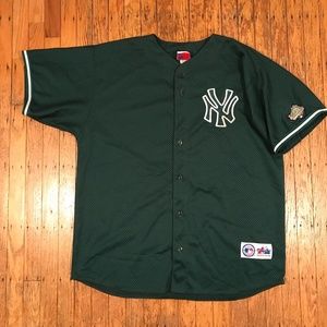 New York Yankees Majestic 1998 Green Jersey